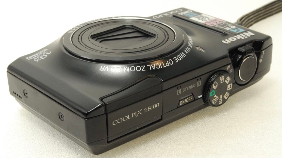 Nikon COOLPIX S8100 ❤️スマホ転送 動作確認済 ブラック