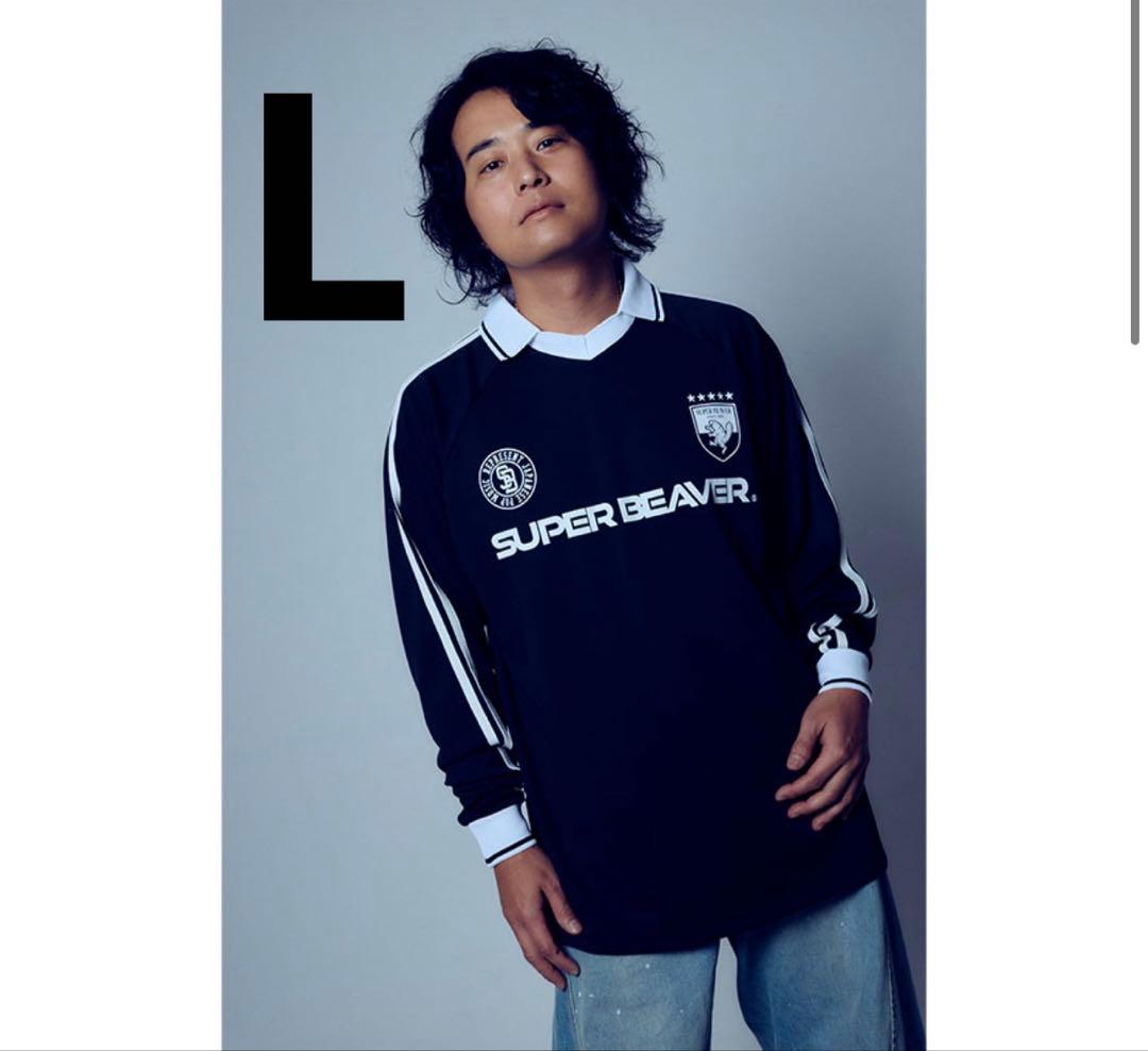【新品未開封】SUPER BEAVER サッカーシャツ ブラック Lサイズ