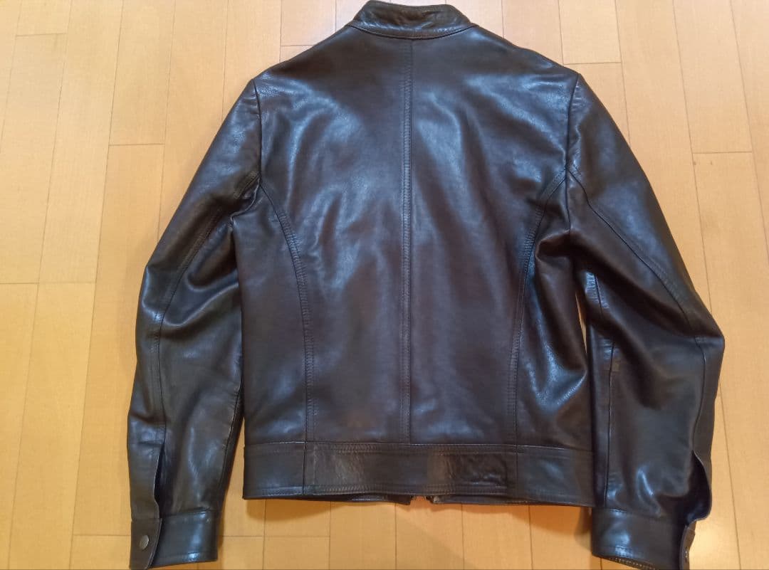 け*く様 美品EMMETIエンメティJURIユーリ濃茶ダークブラウン42