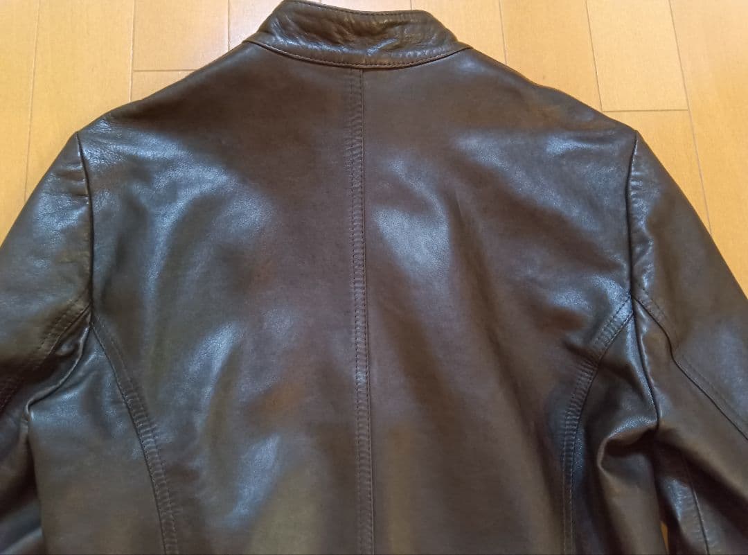 け*く様 美品EMMETIエンメティJURIユーリ濃茶ダークブラウン42