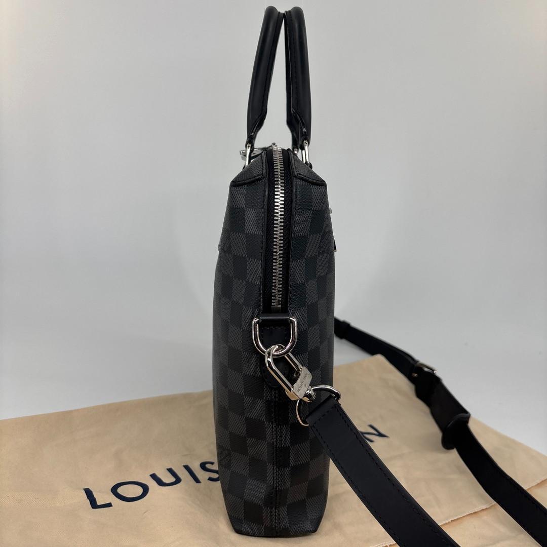 超極美品 ルイヴィトン ダミエグラフィット ポルトドキュマンジュール メンズ