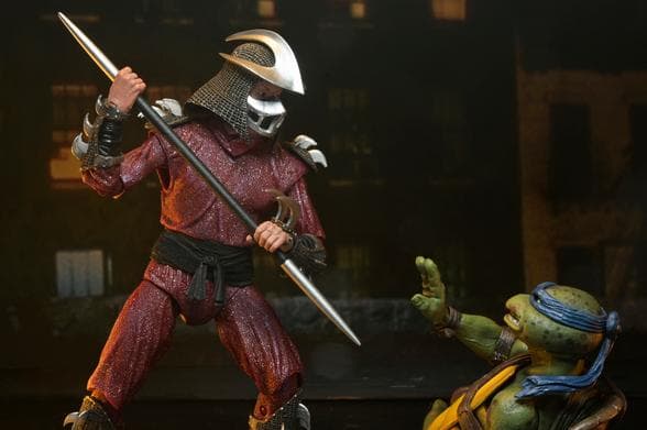 【NECA】新品 正規品 TMNT シュレッダー vs レオナルド フィギュア
