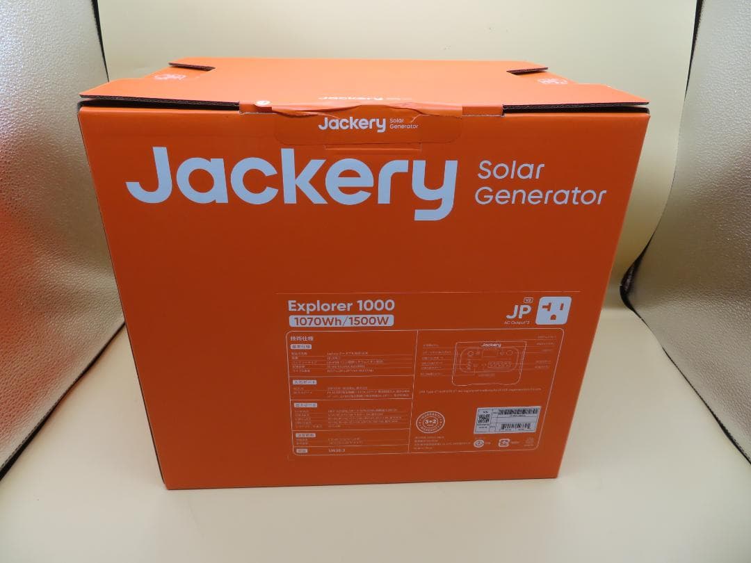 Jackery /ジャクリ　ポータブル電源 1000 New /JE-1000D