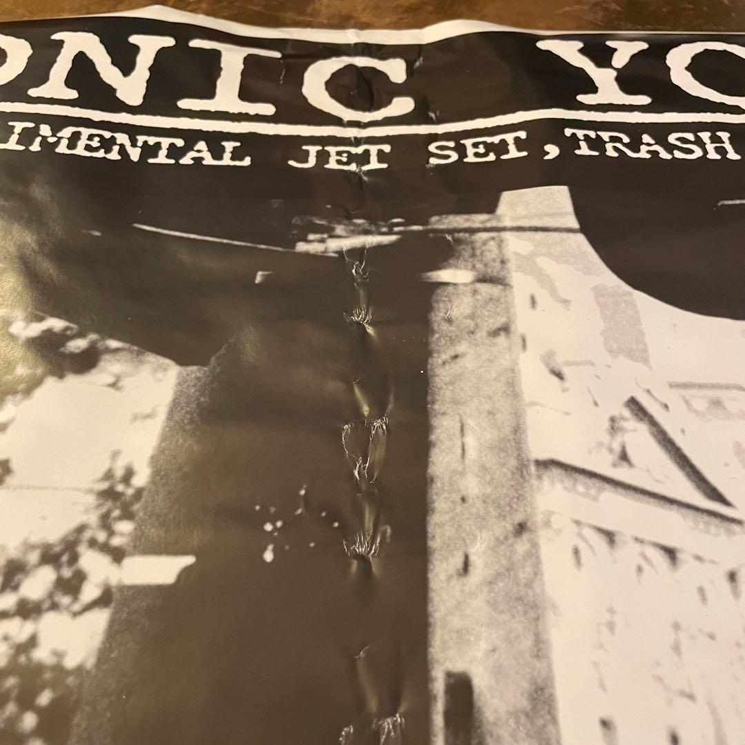90sデッドストック sonic youth 大判 ポスター　ソニックユース