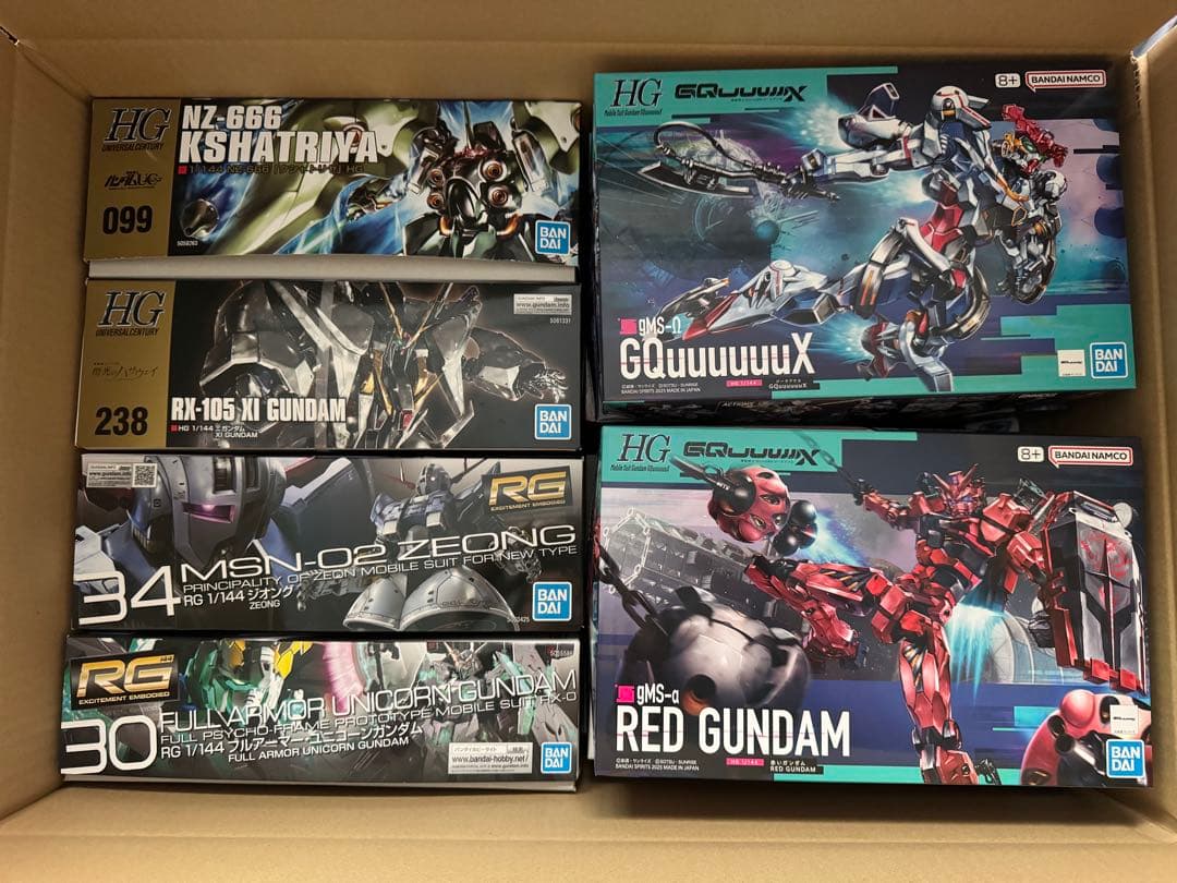 ガンプラまとめ売り　HG RG