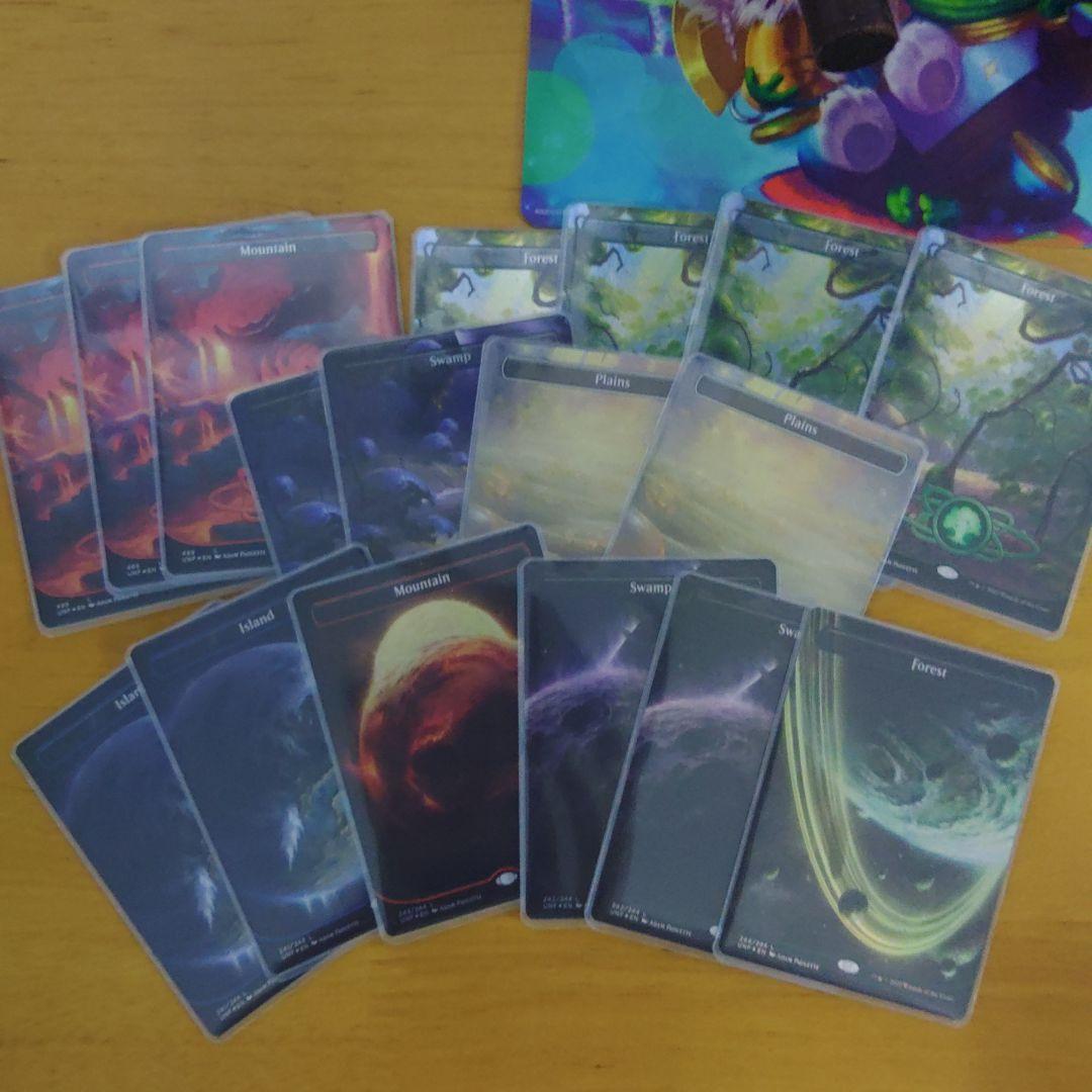 Unfinity基本土地ギャラクシーfoil・通常foilセット