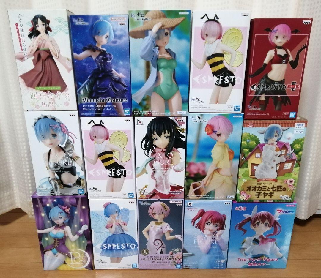 美少女 フィギュア プライズ まとめ売り 15点セット