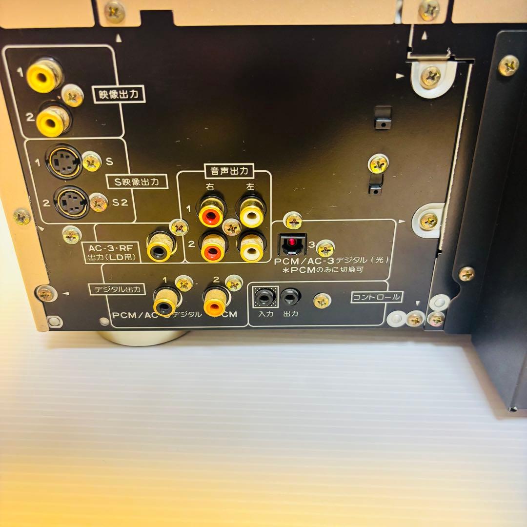 動作品 Pioneer DVL-9 純正リモコン付き