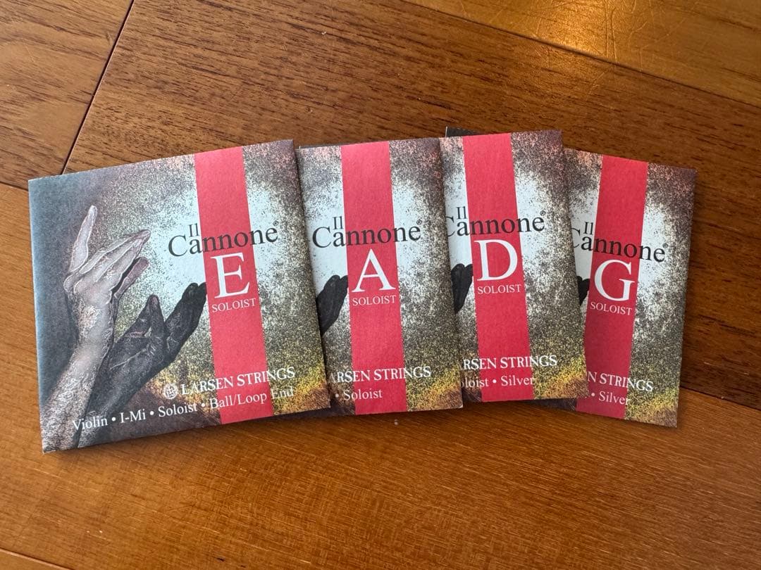 未開封Larsen Cannone soloist フルセット