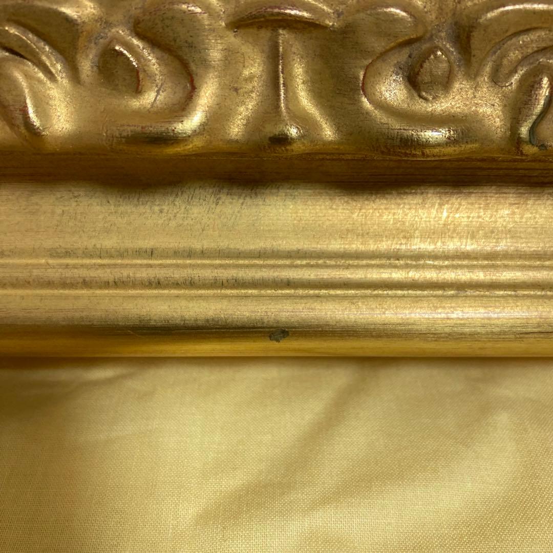 【真作保証】藤井勉「朝のマリー」油彩3号 直筆サイン 裏書き 絵画 額装 猫