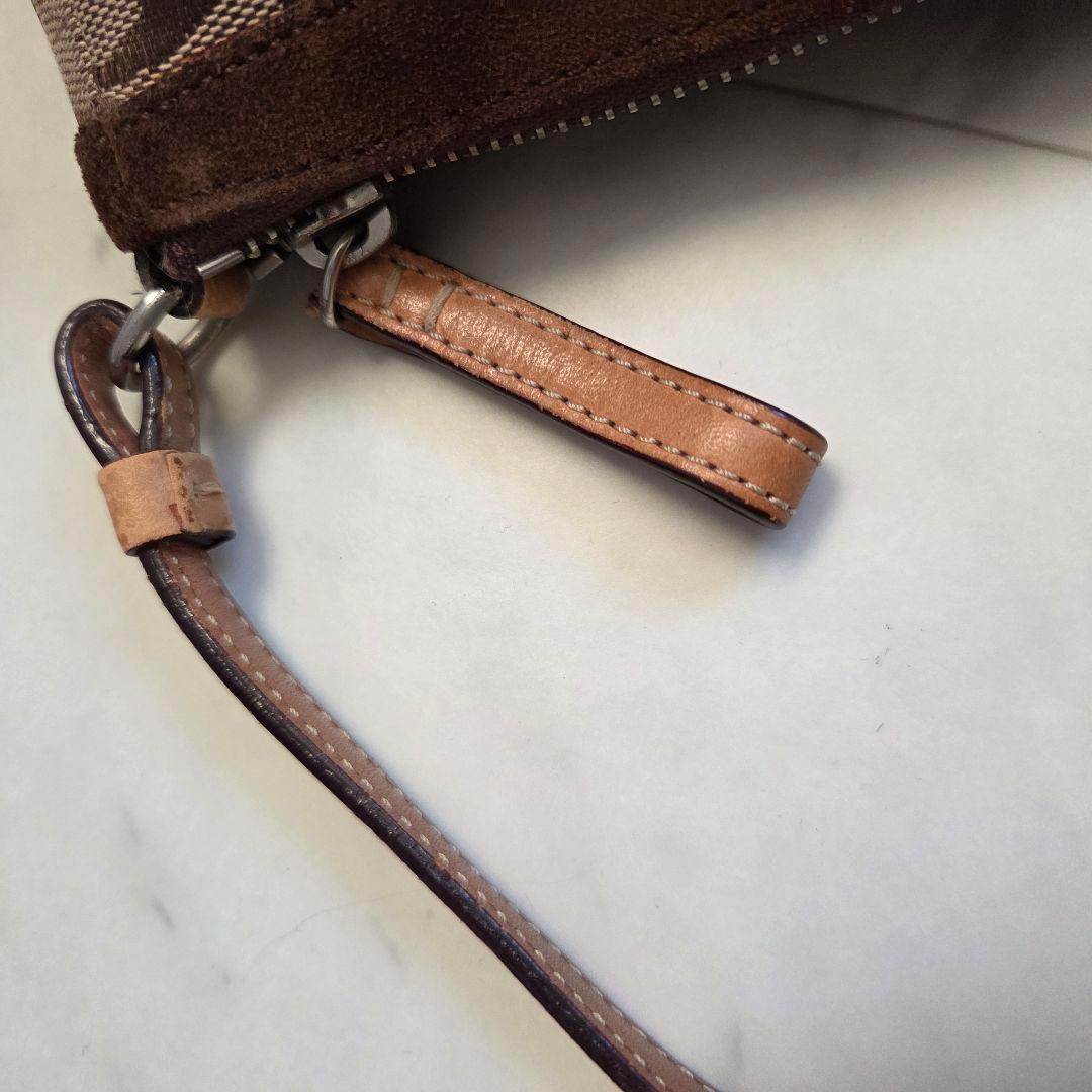 希少 COACH コーチ ミニ アクセサリーポーチ シグネチャー パッチワーク