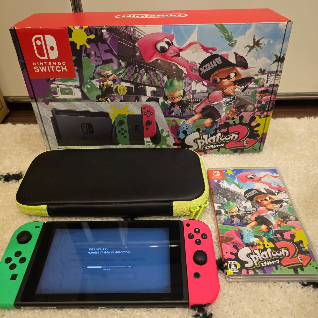 Switch Nintendo Switch スプラトゥーン2セット HAC-…