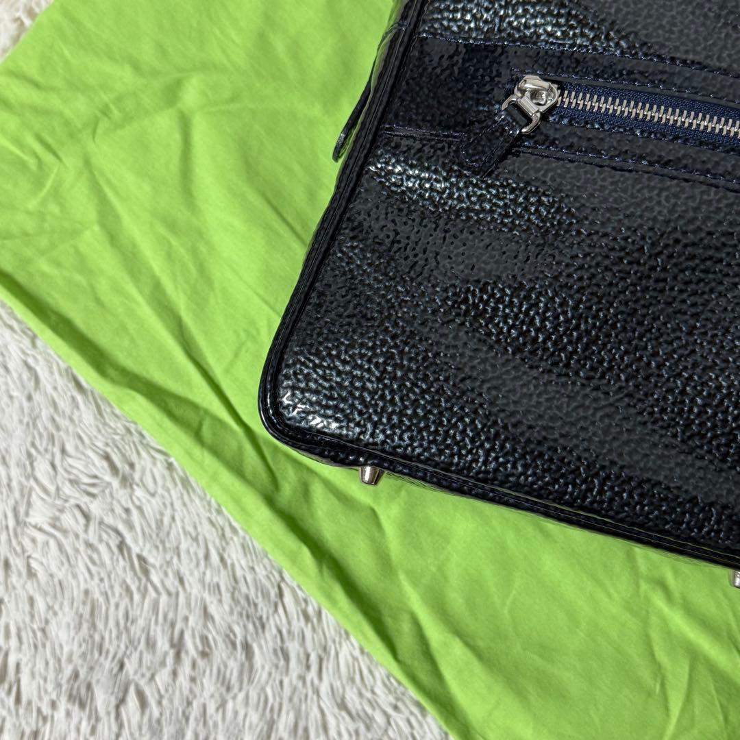 ⭐️新品未使用⭐️　ジャックルコー　リスボン　ハンドバッグ　エナメル　ユニセックス