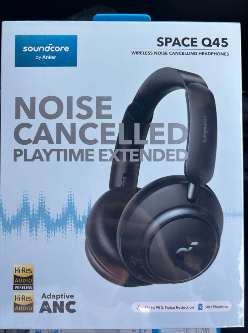 新品　未開封　Soundcore SPACE Q45 ワイヤレスヘッドホン