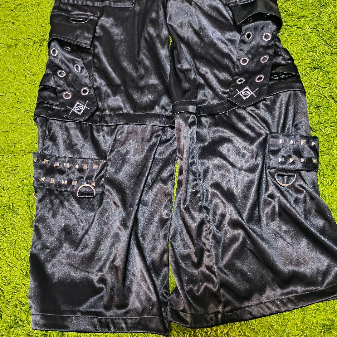 REFLEM【レフレム】2WAYワイドボンテージカーゴパンツ