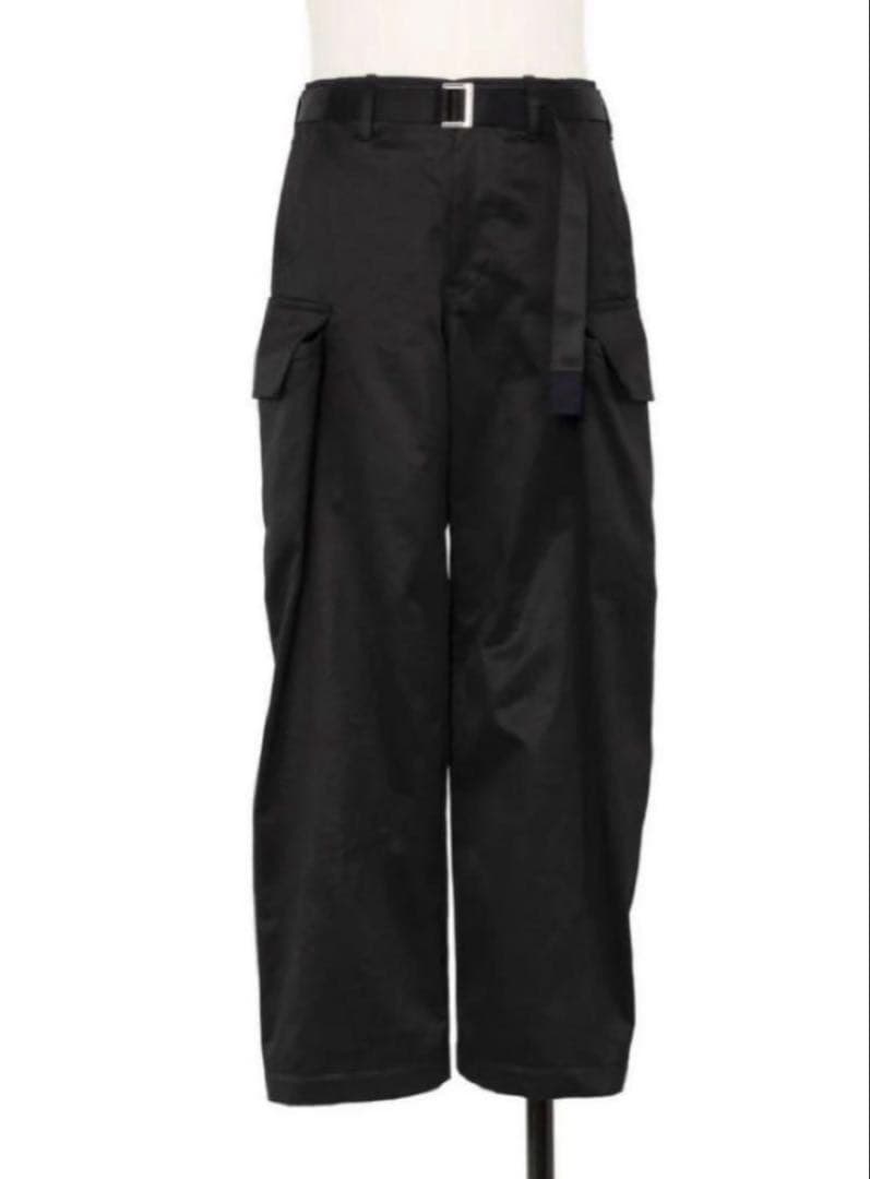 入手困難★sacaiサカイ25AW完売CottonChino Pantsサイズ3