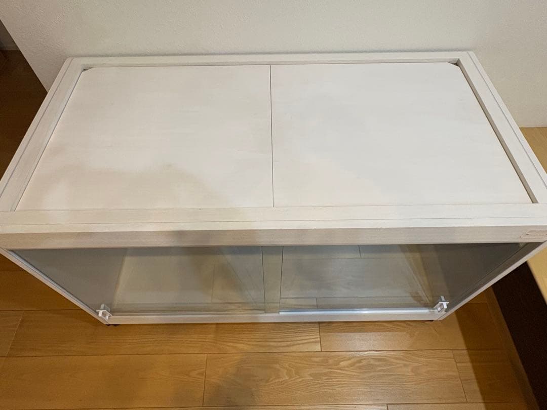 ⭐︎美品FandKキャスター付き全面防水ガラスケージ 大きめ