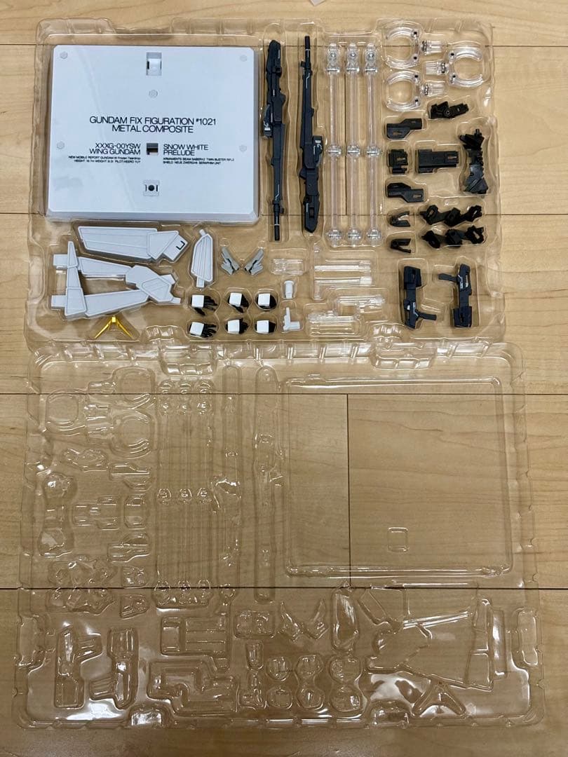 L COMPOSITE ウイングガンダムスノーホワイトプレリュード15周