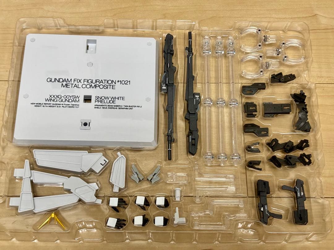 L COMPOSITE ウイングガンダムスノーホワイトプレリュード15周