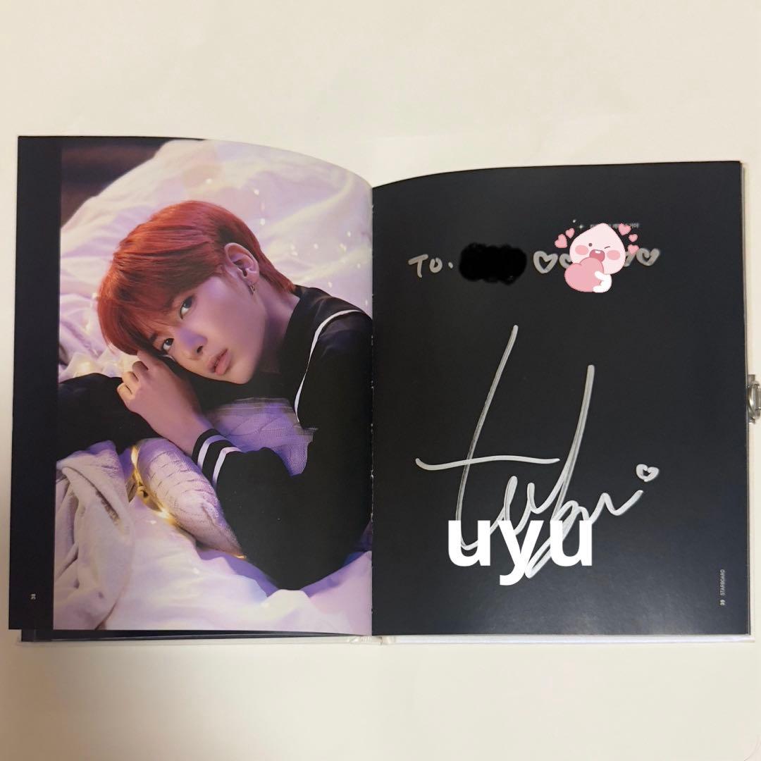 TXT テヒョン 直筆サイン ETERNITY