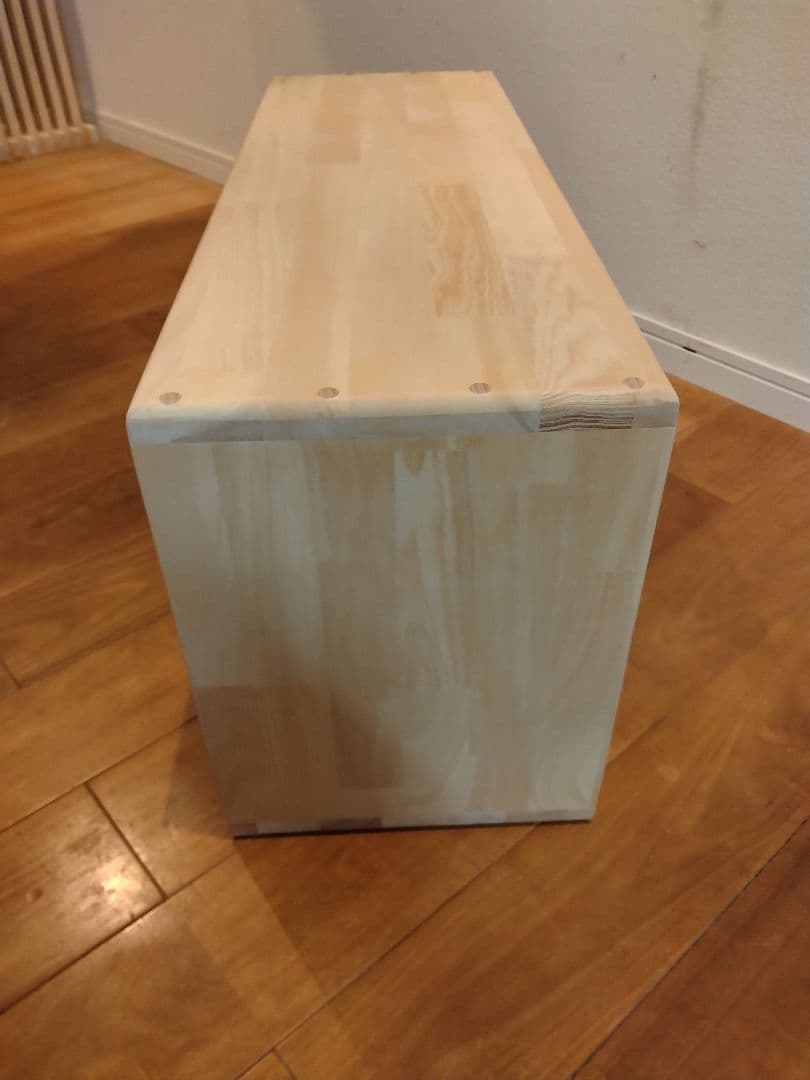 木製　ハンドメイド　オーダー　ロの字　シェルフ　棚　ラック　テレビ台