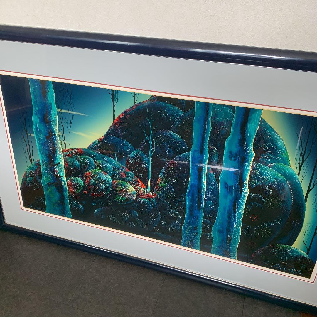 アイベン・ロール アイベン・アール「月光のユーカリ」シルクスクリーン版画