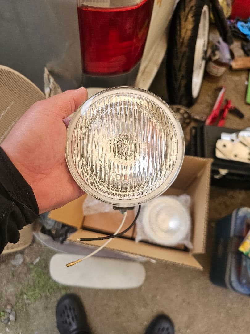 デュアルカウル用　ヘッドライト　クリア　新品未使用
