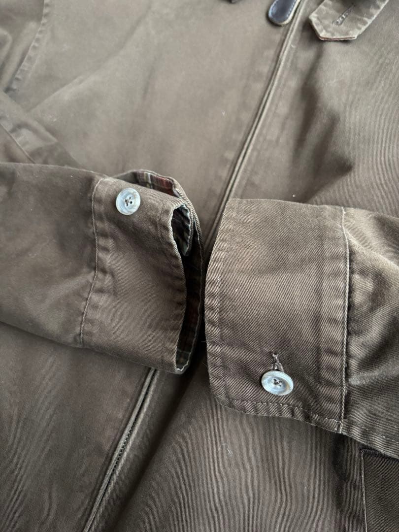 ポロラルフローレン　スウィングトップ　ブラウン　スイングトップ　裏地チェック