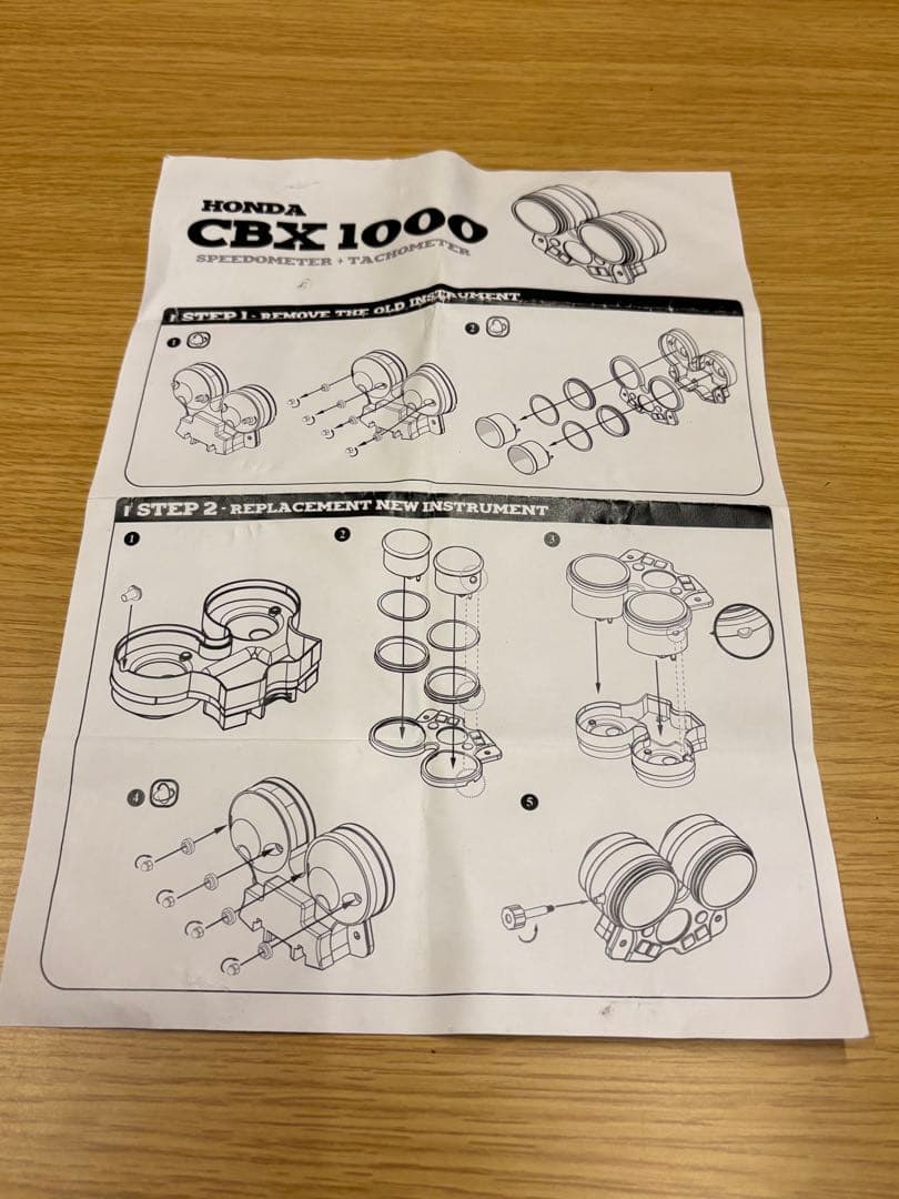 CB 750F等　タコメーター