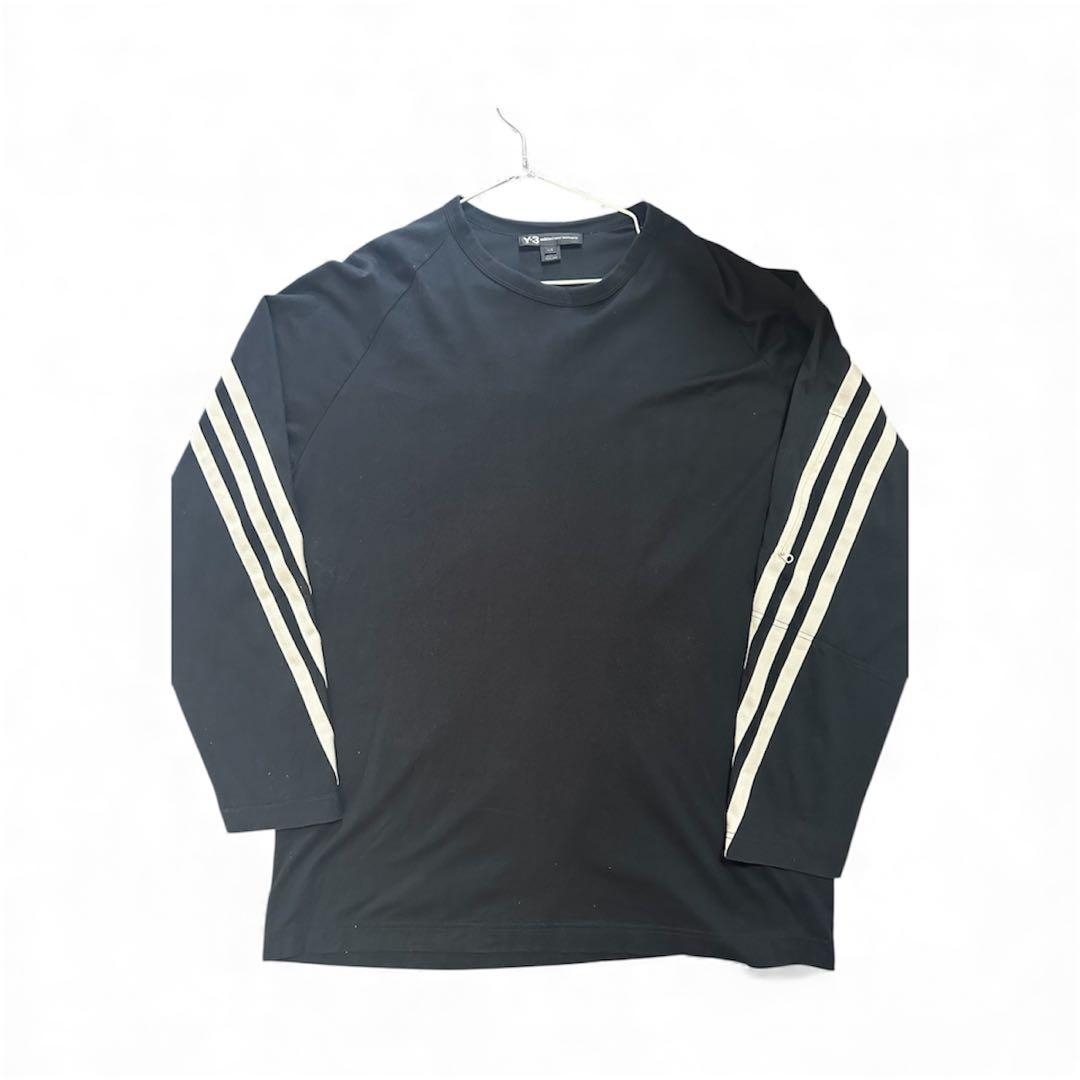 【Y3 adidas yohjiyamamoto】ロンT Lサイズ