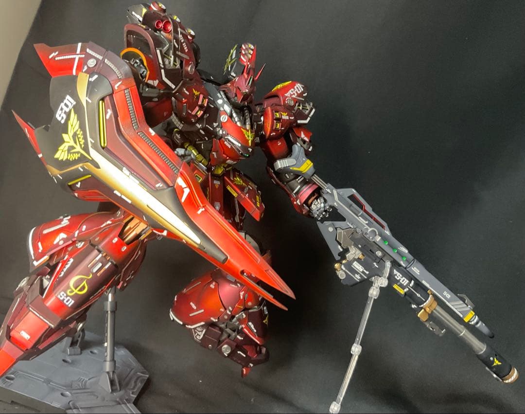 ラ・ターシュ 　MG サザビーVer.Ka 徹底監修　塗装　完成品