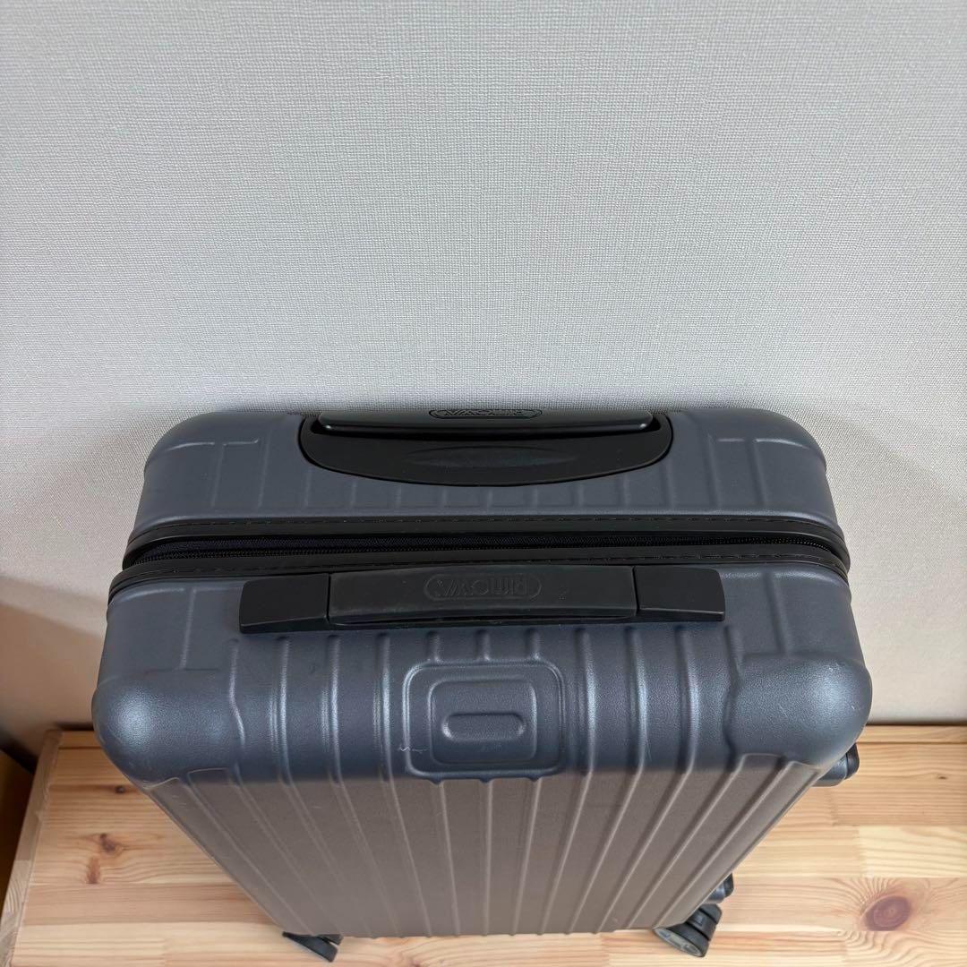 美品　RIMOWA SALSA 32L キャリーケース　4輪　マットグレー　機内