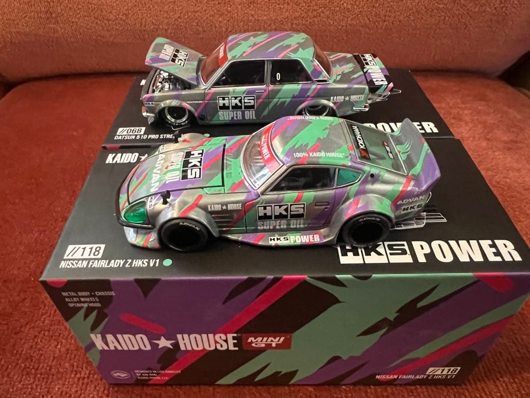 MINI GT 街道ハウス　510&Zチェイス　オマケ2台