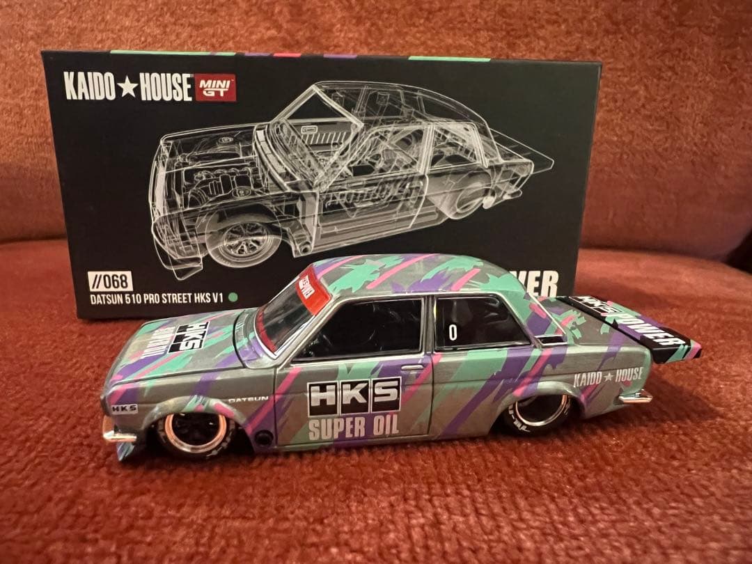 MINI GT 街道ハウス　510&Zチェイス　オマケ2台