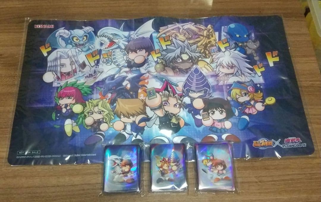 遊戯王　パワプロ　コラボ　プレイマット　未開封　1000枚限定　プロモ