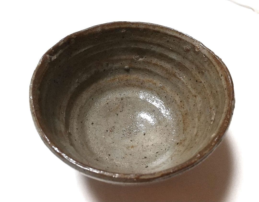 西岡小十 唐津茶碗 共箱 共布 栞 未使用品