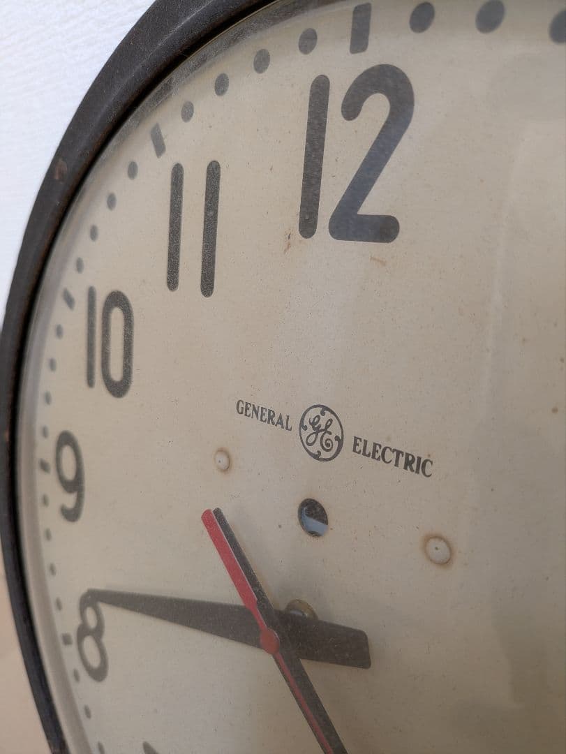 【アンティーク】General Electric ／壁掛け時計