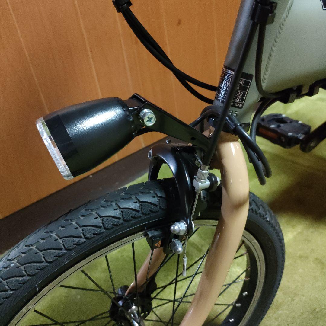 Panasonic 電動折りたたみ自転車 オフタイム 雨天未使用 室内保管