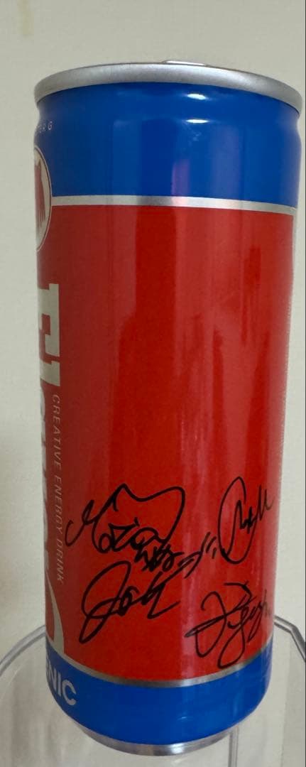 GENIC flavor 缶　直筆サイン入り