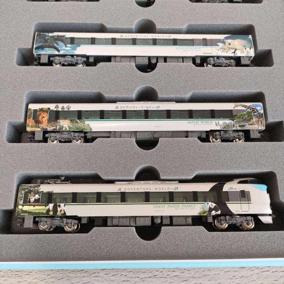 鉄道模型　10-1847 KATO 287系 パンダくろしお 6両セット