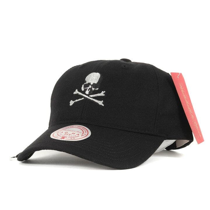 mastermind JAPAN × Mitchell & Ness キャップ黒