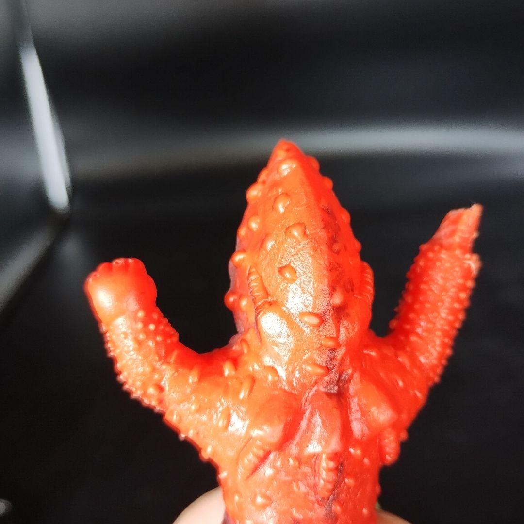 当時物 仮面ライダー ポピー ミニ ソフビ 仮面ライダーV3 カミソリヒトデ