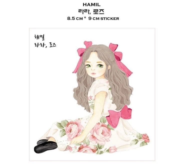 No.19【送料別】hamil ハミル ステッカー 3枚セット