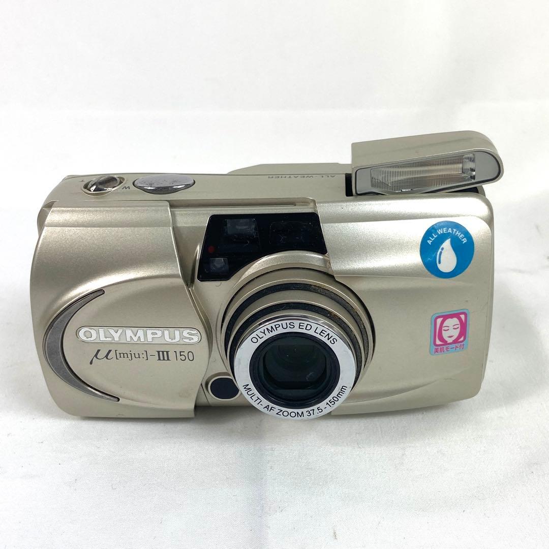 OLYMPUS オリンパス μ mju Ⅲ 150 フィルムカメラ 動作品