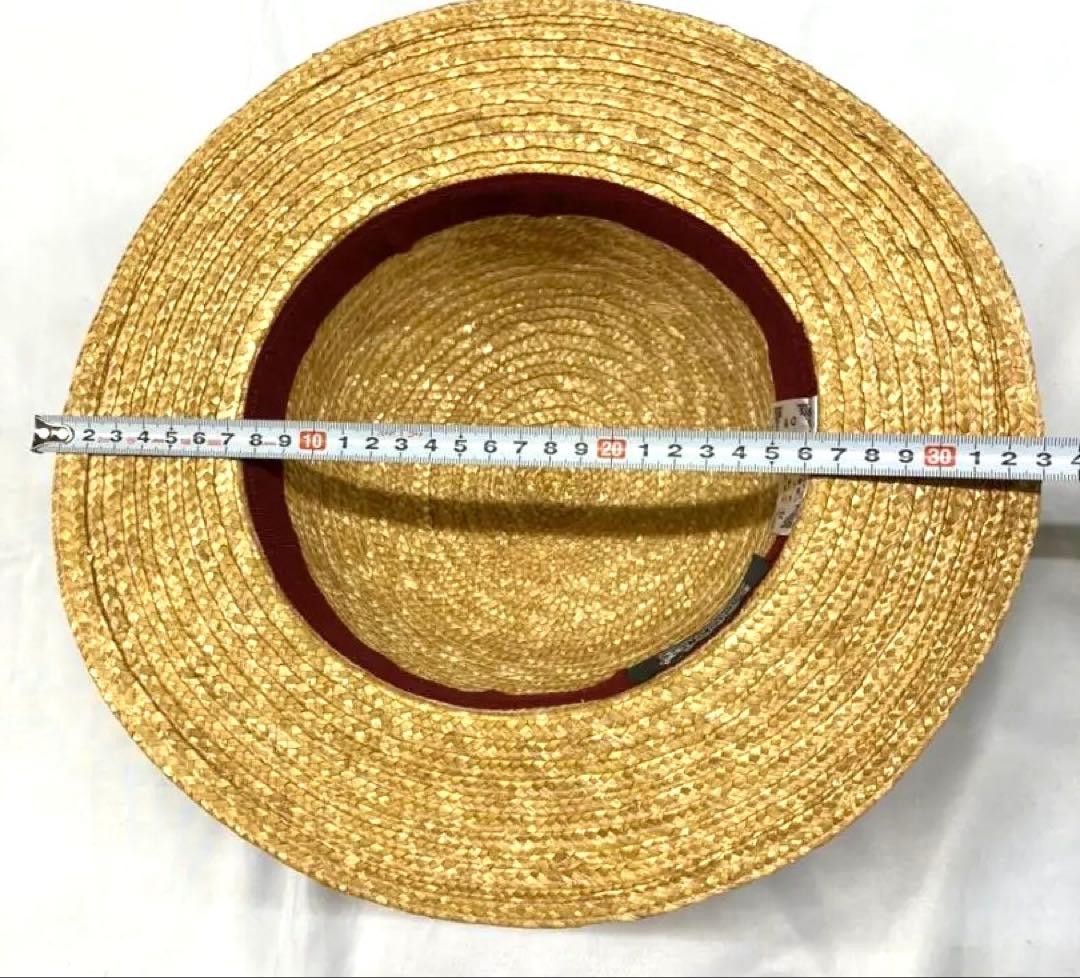 未使用 田中帽子店 ワンピース 麦わら帽子 ONE PIECE ルフィ バンダイ