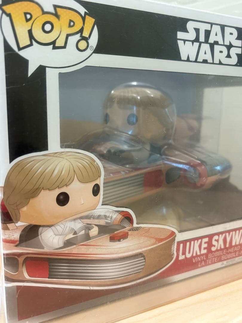 【新品　限定品】Funko popスターウォーズフィギュア 大　保護ケース付