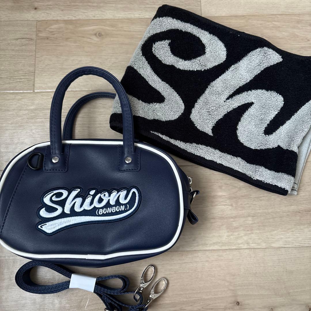 JO1 鶴房汐恩 ミニボストンバッグ、ジャガードマフラータオル