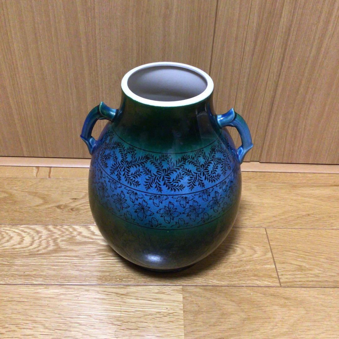 九谷焼  花瓶 箱あり 希少