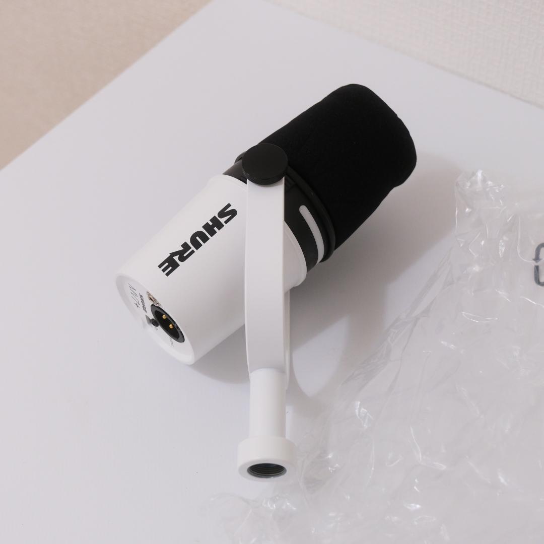 Shure MV7+ ダイナミックマイク ホワイト