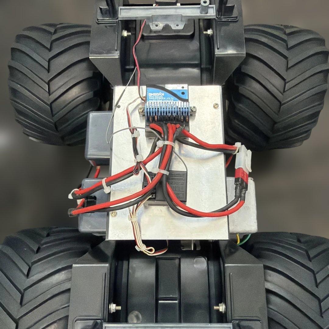 当時物　タミヤクラッドバスター　14.4v仕様　動作確認済　部品欠品あり